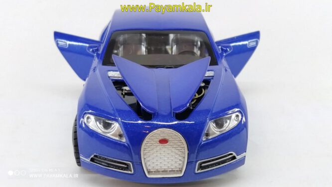 اسباب بازی ماشین بوگاتی گالیبیه متوسط (Bugatti) موزیکال