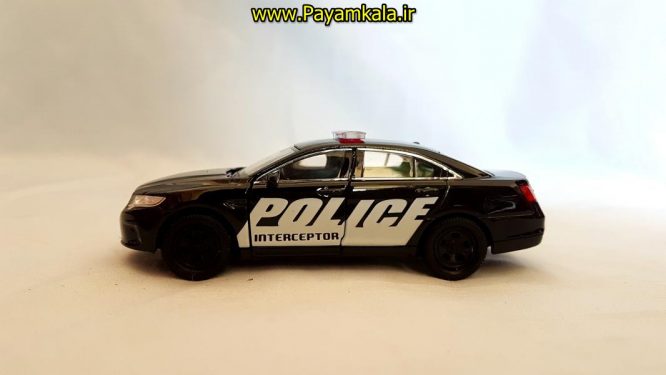 ماشین اسباب بازی فورد پلیس (FORD POLICE INTERCEPTOR BY WELLY)