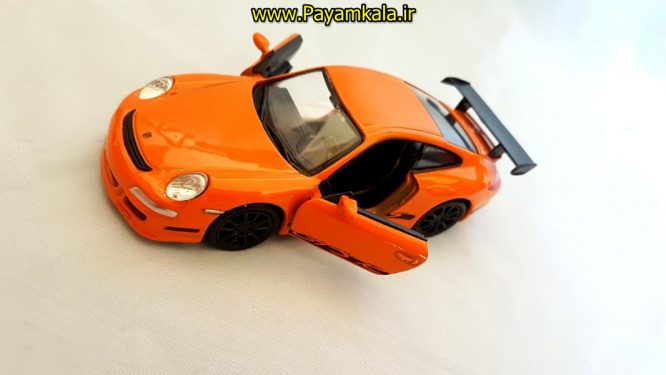 ماشین اسباب بازی پورشه (PORSCHE 911 GTS BY WELLY)