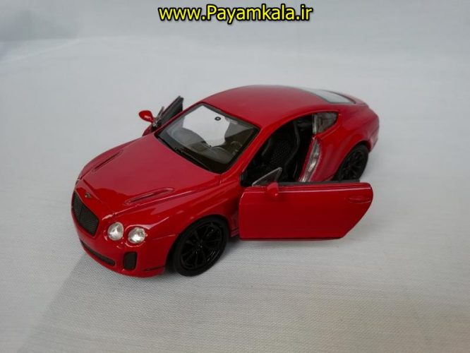 ماشین اسباب بازی بنتلی (BENTLEY CONTINENTAL SUPERSPORTS BY WELLY)