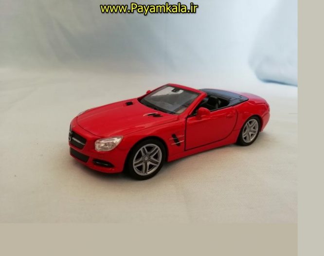 ماشین اسباب بازی مرسدس بنز رودستر (MERCEDES-BENZ SL500 BY WELLY)