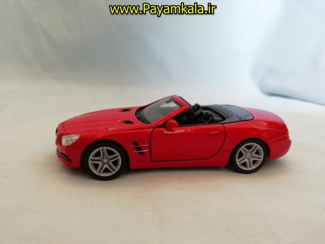 ماشین اسباب بازی مرسدس بنز رودستر (MERCEDES-BENZ SL500 BY WELLY)