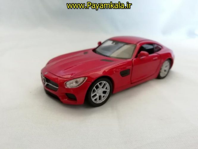 ماشین اسباب بازی مرسدس بنز کوپه ای ام جی (MERCEDES-AMG GT BY WELLY)