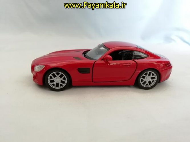 ماشین اسباب بازی مرسدس بنز کوپه ای ام جی (MERCEDES-AMG GT BY WELLY)