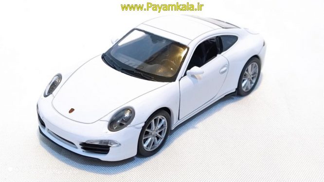 ماشین اسباب بازی پورشه (PORSCHE 911 (991) CARRERA S BY WELLY) سفید
