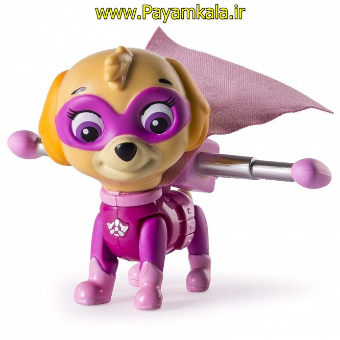 اکشن فیگور شخصیت سگ نگهبان شنلدار (Paw Patrol - Skye Super Pups Figure)