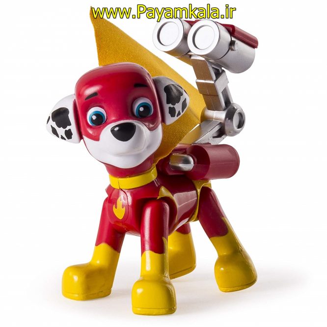 اکشن فیگور شخصیت سگ نگهبان شنلدار (Paw Patrol - Marshall Super Pups Figure)