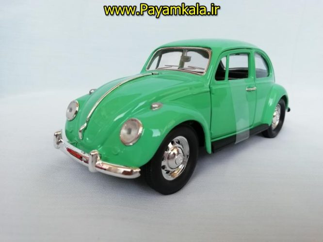 ماکت ماشین اسباب بازی فولکس بزرگ (1:24) (1967 VOLKSWAGEN BEETLE BY ROADSIGNATURE)