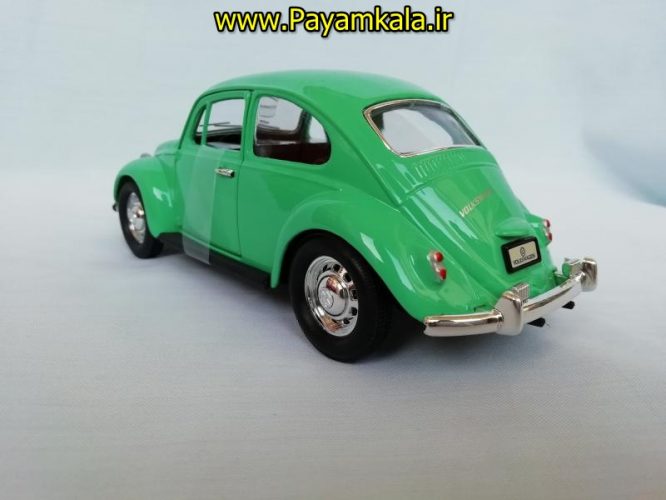 ماکت ماشین اسباب بازی فولکس بزرگ (1:24) (1967 VOLKSWAGEN BEETLE BY ROADSIGNATURE)