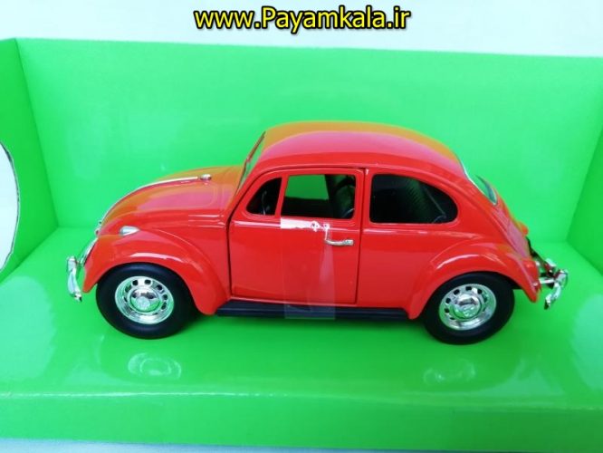 ماکت ماشین اسباب بازی فولکس بزرگ (1:24) (1967 VOLKSWAGEN BEETLE BY ROADSIGNATURE)