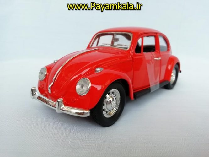 ماکت ماشین اسباب بازی فولکس بزرگ (1:24) (1967 VOLKSWAGEN BEETLE BY ROADSIGNATURE)