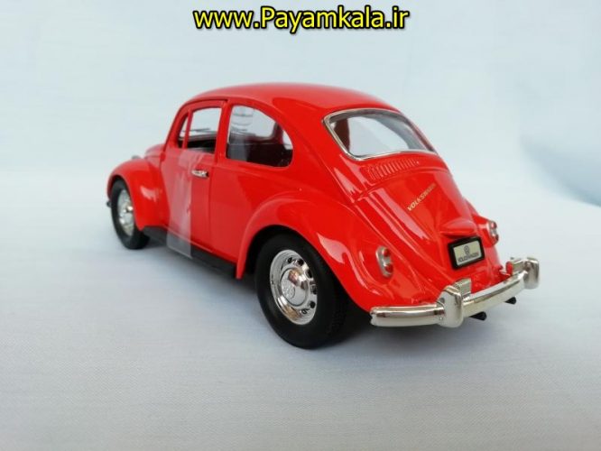 ماکت ماشین اسباب بازی فولکس بزرگ (1:24) (1967 VOLKSWAGEN BEETLE BY ROADSIGNATURE)