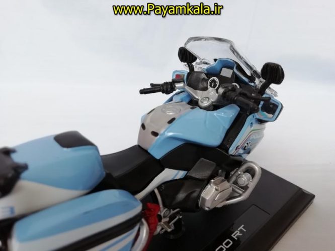 ماکت فلزی موتورسیکلت ب ام و پلیس (BMW R1200RT POLIZIA BY MAISTO)(1/18)