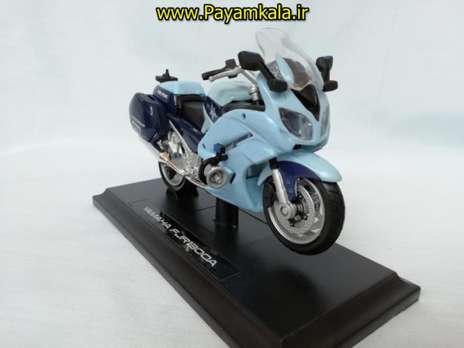 ماکت فلزی موتورسیکلت یاماها پلیس ایالتی (YAMAHA FJR1300A BY MAISTO)(1/18)