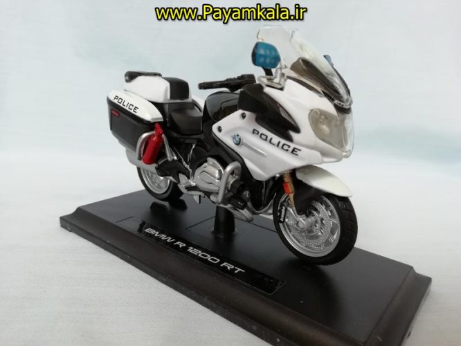 ماکت فلزی موتورسیکلت ب ام و پلیس (BMW R 1200RT BY MAISTO)(1/18)