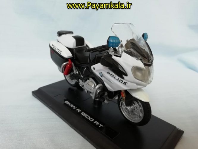 ماکت فلزی موتورسیکلت ب ام و پلیس (BMW R 1200RT BY MAISTO)(1/18)