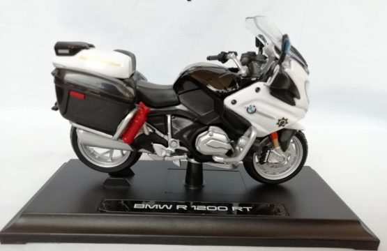 ماکت فلزی موتورسیکلت ب ام و گشت بزرگراه (BMW R 1200RT CALIFORNIA HIGHWAY PATROL BY MAISTO)(1/18)