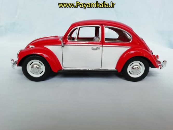 ماکت ماشین اسباب بازی فولکس بزرگ (1:24) (VOLKSWAGEN BEETLE 1967)