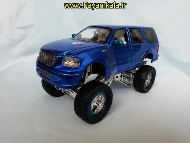 ماکت ماشین اسباب بازی تحت لیسانس فورد بزرگ (1:24) (JADA)(FORD XD-SERIES) آبی