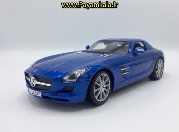 ماکت مرسدس بنز مایستو بزرگ (1:18) (MERCEDES-BENZ SLS AMG BY MAISTO) 