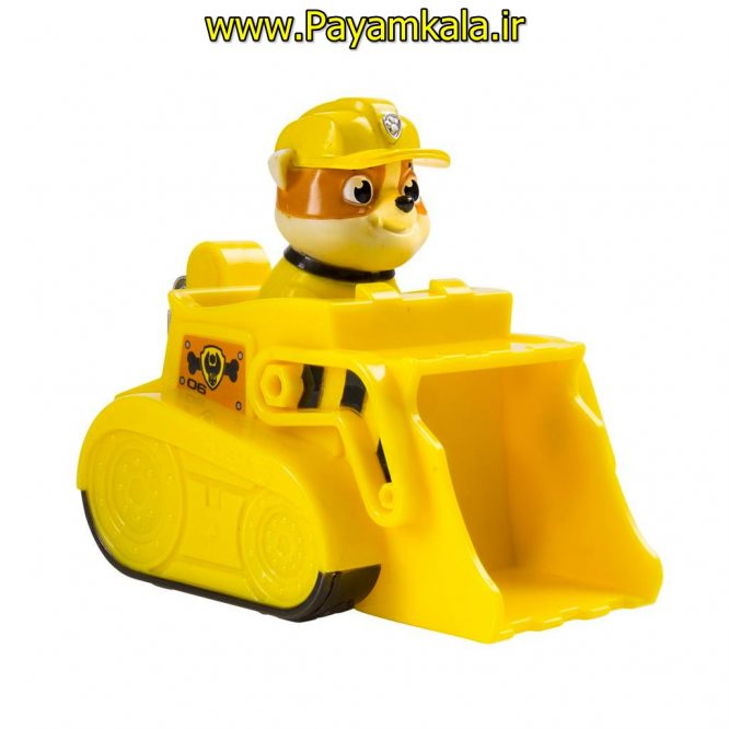 اکشن فیگور شخصیت سگ نگهبان مکانیک با ماشین (PAW PATROL)