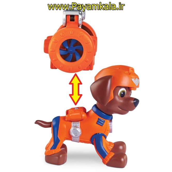 اکشن فیگور شخصیت سگ نگهبان بزرگ (Pup Pack & Badge Zuma - Air Rescue)