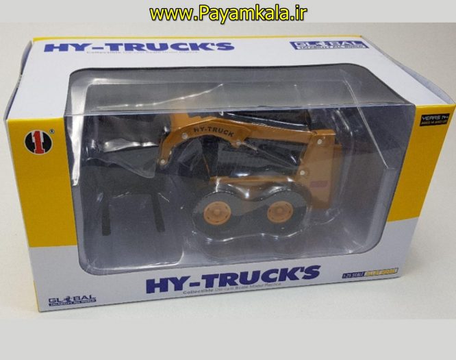 ماکت فلزی بابکت بزرگ (BOBCAT BY HY-TRUCK 1:25) جعبه دار