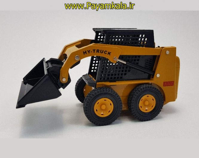 ماکت فلزی بابکت بزرگ (BOBCAT BY HY-TRUCK 1:25) جعبه دار