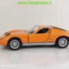 ماکت فلزی ماشین اسباب بازی لامبورگینی میورا فلزی عقب کش (LAMBORGHINI MIURA P400) نارنجی