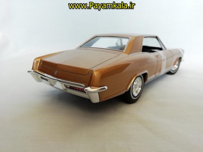 ماکت فلزی بیوک ریویرا بزرگ (1:24) (1965) ( BUICK RIVIERA BY WELLY) مسی