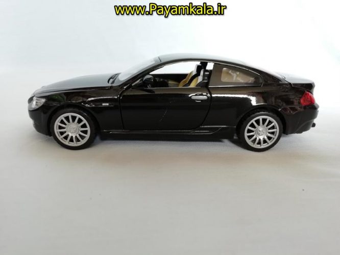 ماکت فلزی ماشین عقب کش موزیکال چراغدار اسباب بازی ب ام و (BMW M6 BY DIECAST REPLICA)