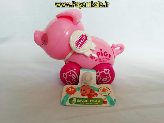 اسباب بازی کوکی خوک نشکن لپ گلی (SMART PIGGY BY IQANGEL)