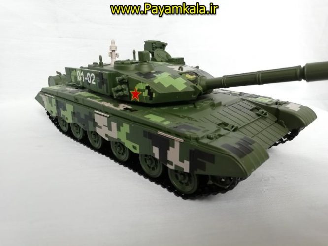 (سایز خیلی بزرگ) ماکت تانک تمام فلزی جعبه دار (TYPE 99 MAIN BATTLE TANK BY KDW)