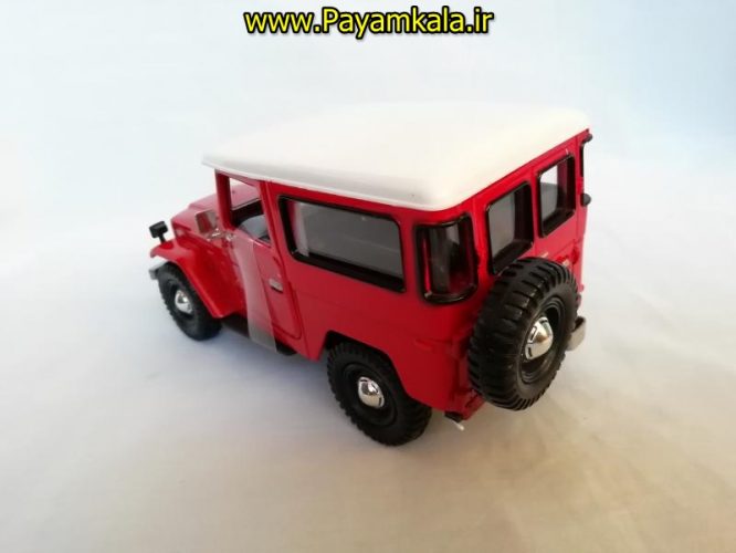 ماکت ماشین فلزی تویوتا اف جی کروزر 1:24 (TOYOTA FJ40 BY MOTORMAX) سری پلاتینوم