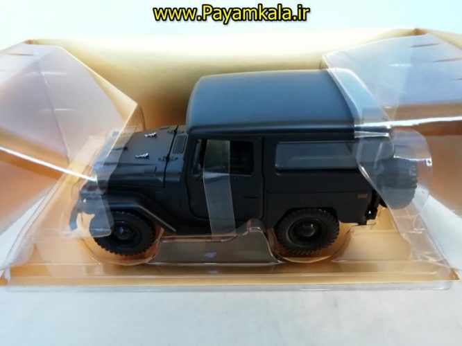 ماکت ماشین فلزی قدیمی تویوتا اف جی کروزر 1:24 (TOYOTA FJ40 BY MOTORMAX) سری پلاتینوم