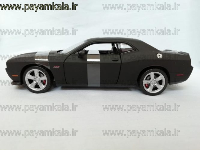 ماشین فلزی دوج چلنجر 1:24 (2012 DODGE CHALLENGER SRT BY WELLY) کربنی