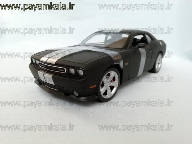 ماشین فلزی دوج چلنجر 1:24 (2012 DODGE CHALLENGER SRT BY WELLY) کربنی