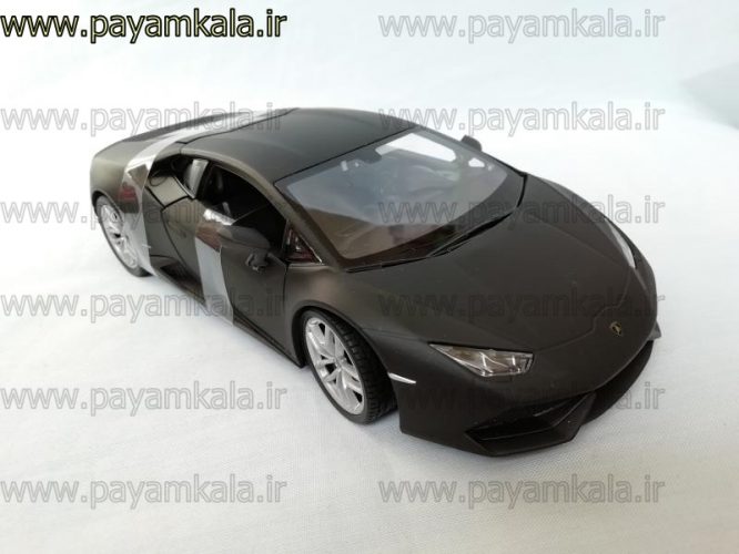 ماشین فلزی لامبورگینی هوراکان 1:24 (LAMBORGHINI HURACAN LP 610-4 BY WELLY) کربنی