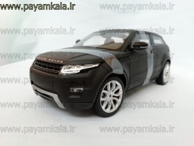 ماشین فلزی لندرور رنج رور 1:24 (LAND ROVER RANGE ROVER EVAQUE BY WELLY) کربنی