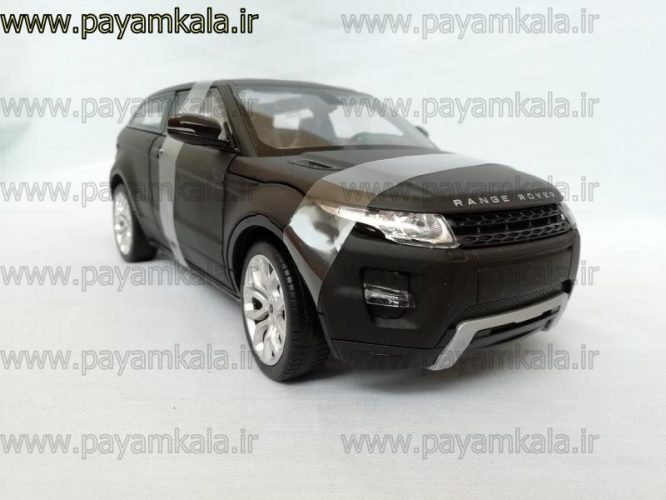 ماشین فلزی لندرور رنج رور 1:24 (LAND ROVER RANGE ROVER EVAQUE BY WELLY) کربنی