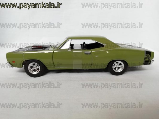 ماشین فلزی دوج کورنت 1:24 (DODGE CORENT SUPER BEE BY MOTORMAX 1969) سبز