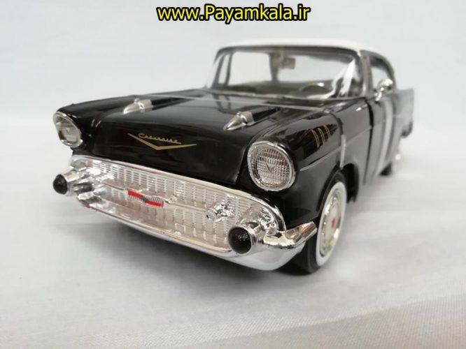 ماشین فلزی شورلت بل ایر(1:24)(chevy belair 1957)