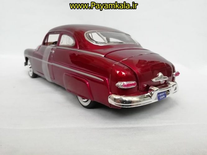 ماشین فلزی مرکوری کوپه (1:24) ( MERCURY COUPE 1949 ) آلبالویی