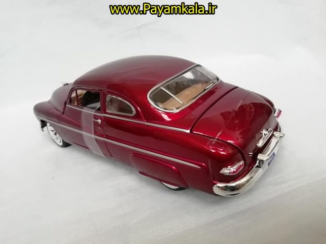 ماشین فلزی مرکوری کوپه (1:24) ( MERCURY COUPE 1949 ) آلبالویی