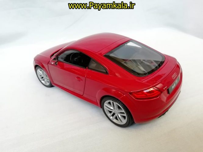 ماشین فلزی بزرگ آئودی 1:24 (AUDI TT COUPE 2014 BY WELLY) قرمز