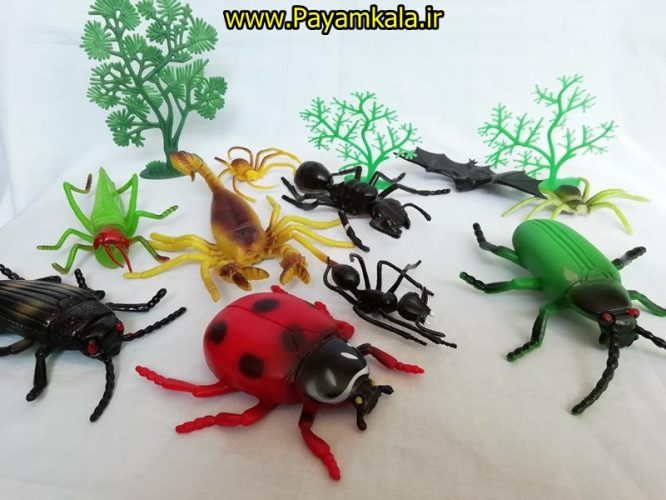 بسته ده تایی فیگور حشرات ( Figure Insects)