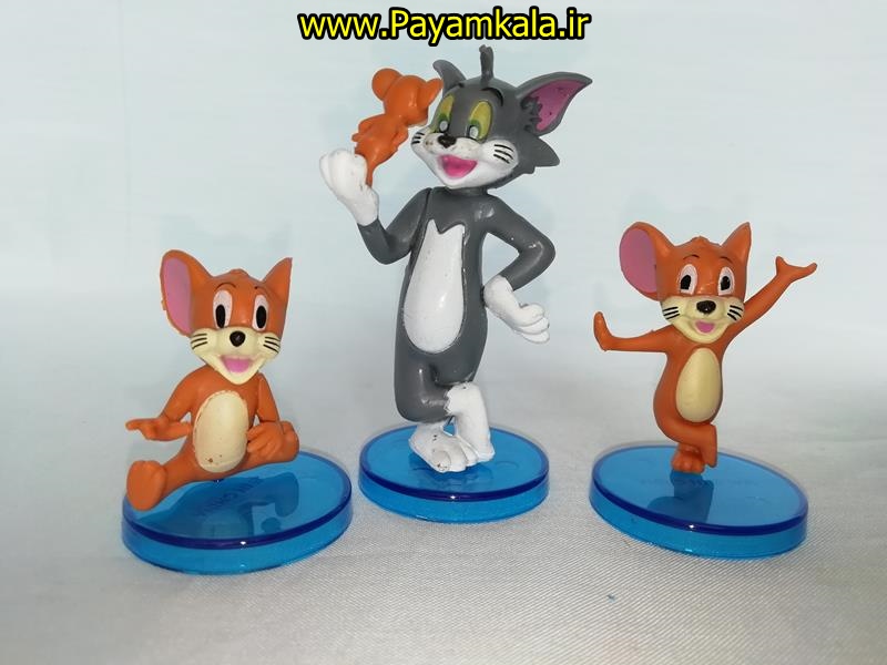 اکشن فیگور 3 عددی تام و جری (TOM AND JERRY FIGURE) طرح 02