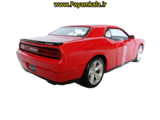 ماشین فلزی دوج چلنجر بزرگ (1:24) (2008 DODGE CHALLENGER SRT8) (نارنجی)