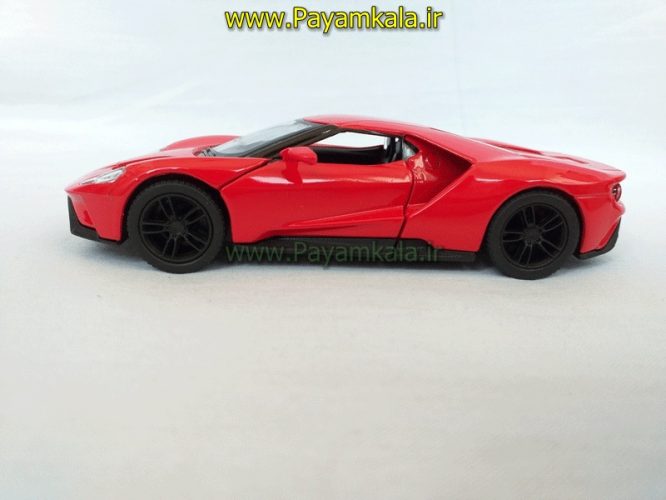 ماشین اسباب بازی فورد (FORD GT 2005 BY KINSMART) آبی