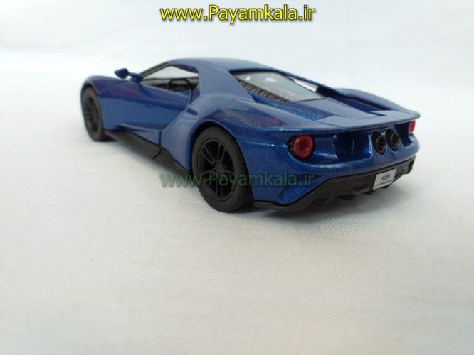 ماشین اسباب بازی فورد (FORD GT 2005 BY KINSMART) آبی